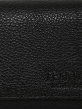 Load image into Gallery viewer, Teakwood Genuine Leather Women Wallet - Black
