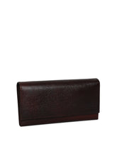 Load image into Gallery viewer, Teakwood Genuine Leather Women Wallet - Brown
