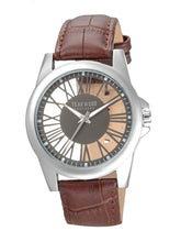 Load image into Gallery viewer, Teakwood Leather Grey Men&#39;s Analog Watch
