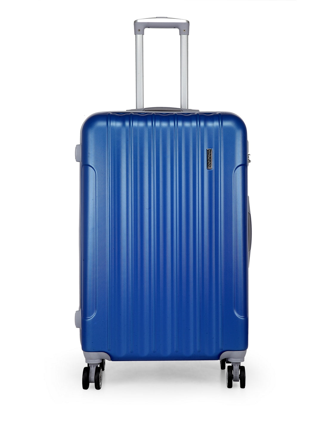 Teakwood Unisex Blue Trolley Bag - Large