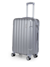 Load image into Gallery viewer, Teakwood Unisex Silver Trolley Bag - Large
