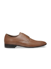 Load image into Gallery viewer, Teakwood Leather Tan Formal Shoes
