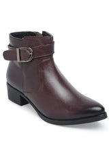 Load image into Gallery viewer, Teakwood Genuine Leather Cherry Women&#39;s Boots
