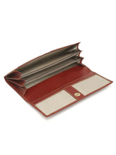 Load image into Gallery viewer, Teakwood Genuine Leather Red Color Wallet
