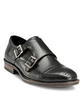 Load image into Gallery viewer, Teakwood Genuine Leather Monk Shoes

