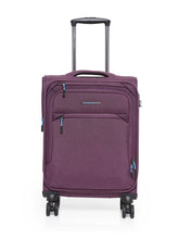 Load image into Gallery viewer, Teakwood Nylon Soft Sided Small Trolley Bag - Purple

