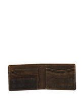 Load image into Gallery viewer, Teakwood Genuine Leather Brown Colour Wallet
